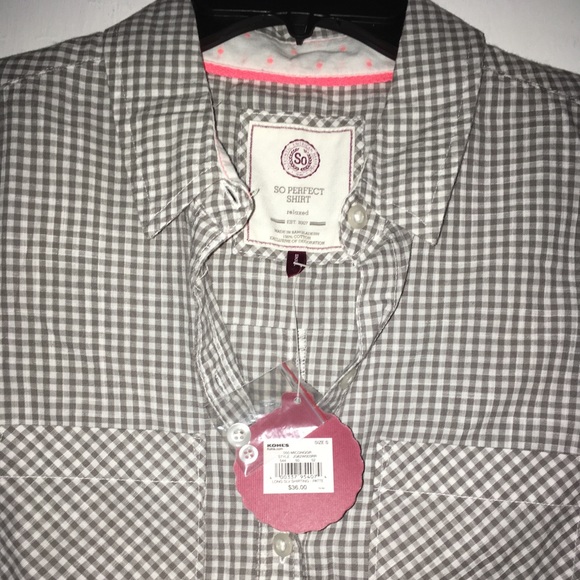 Plaid Button Up Shirt - Picture 1 of 5